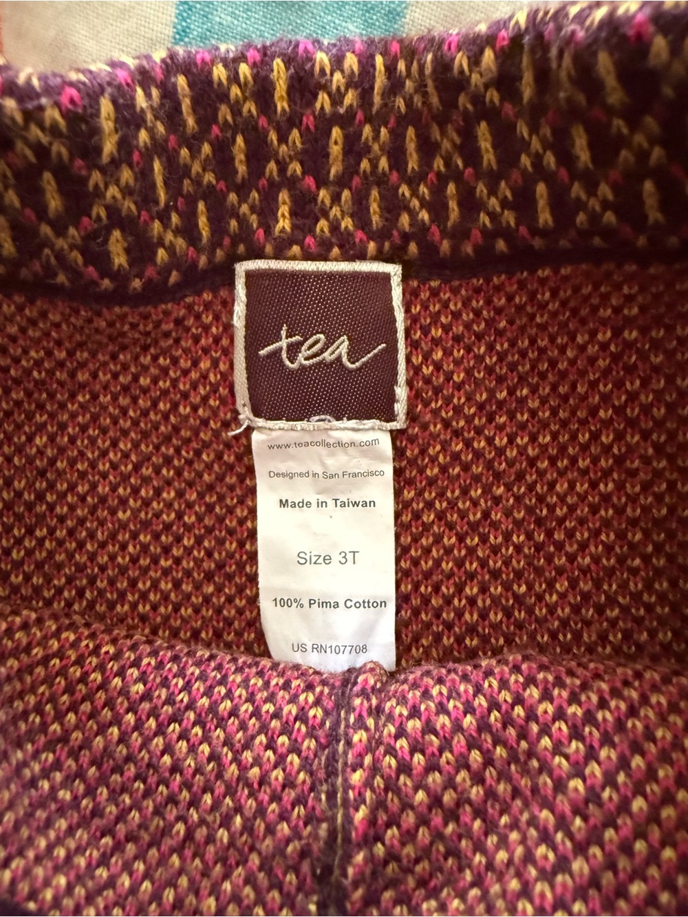 Tea Collection Knit Pants - Picture 2 of 2